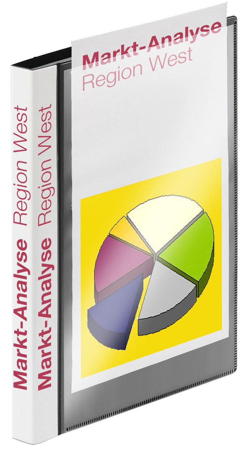 FolderSys Sichtbuch A5 schwarz