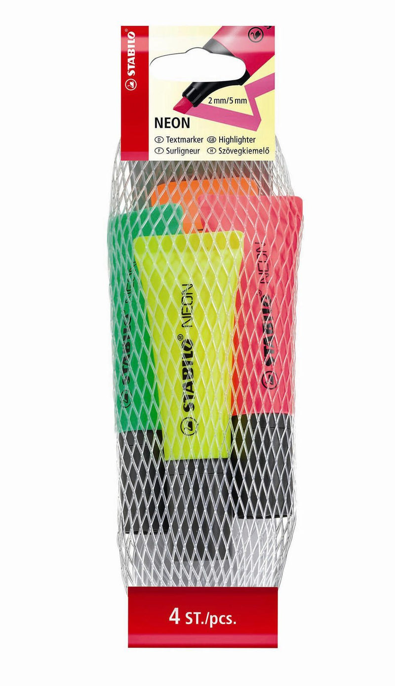 STABILO Neon Textmarker Mehrfarbig