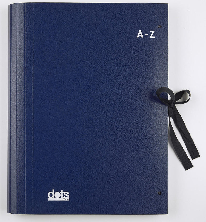 dots Vorordner DIN A4 20-Fach blau