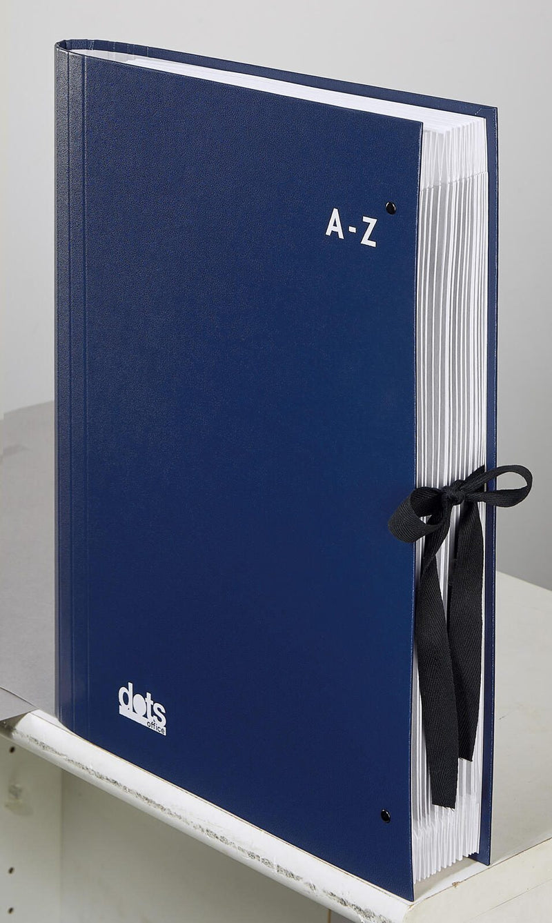 dots Vorordner DIN A4 20-Fach blau