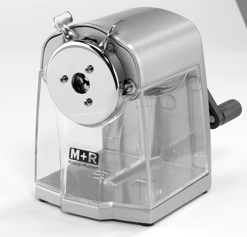 M + R Spitzmaschine silber/transparent