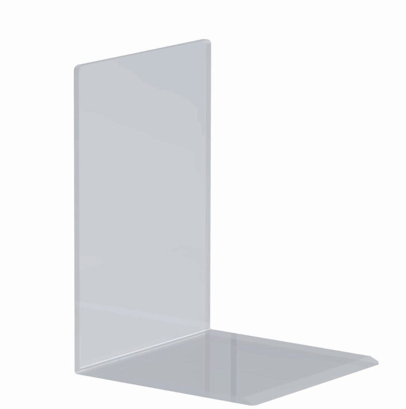 MAUL Buchstützen 12,0 x 12,0 x 17,0 cm glasklar