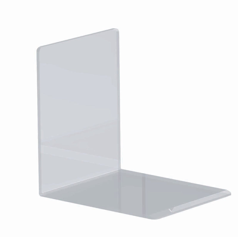 MAUL Buchstützen 8,0 x 10,0 x 10,0 cm glasklar