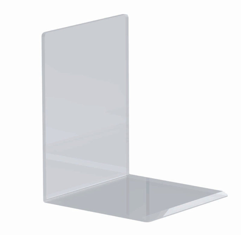 MAUL Buchstützen 10,0 x 10,0 x 13,0 cm glasklar