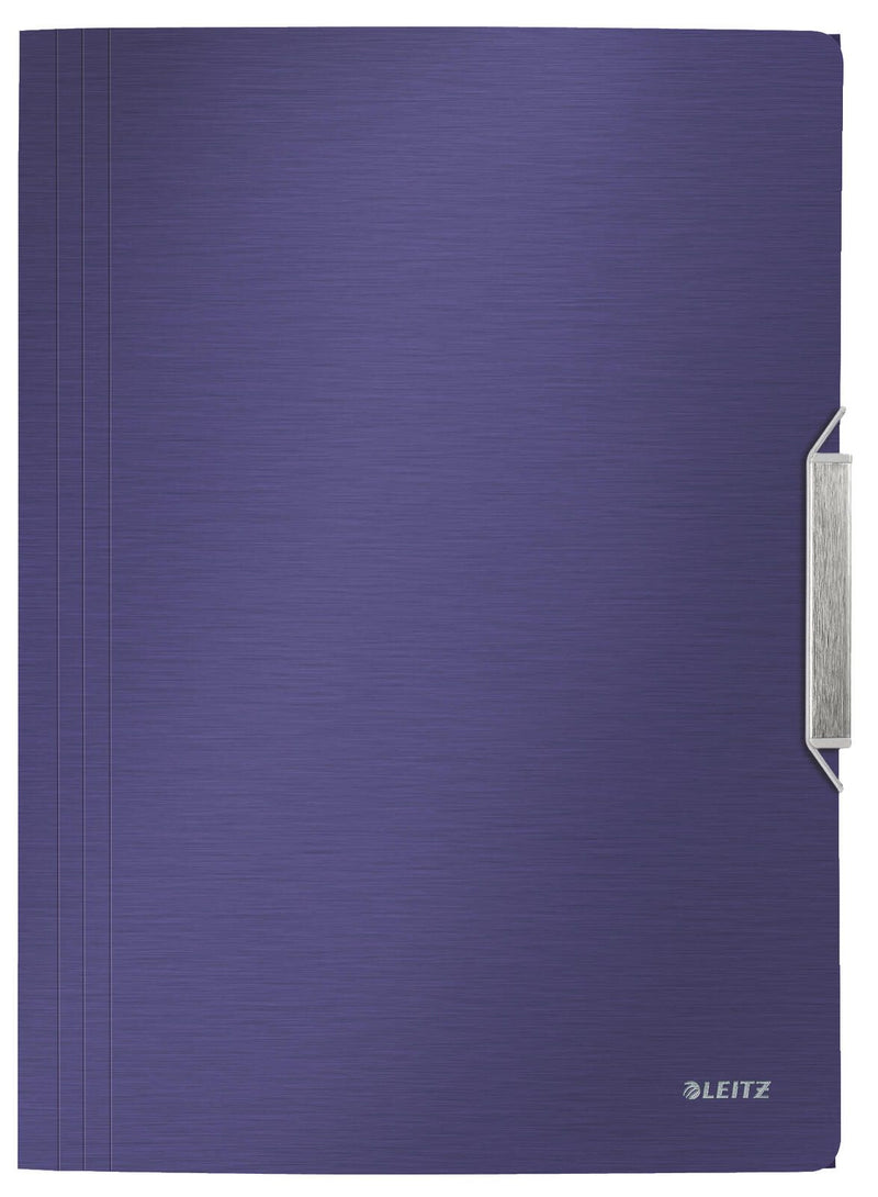 LEITZ Eckspanner Eckspannermappe blau DIN A4 titan blau