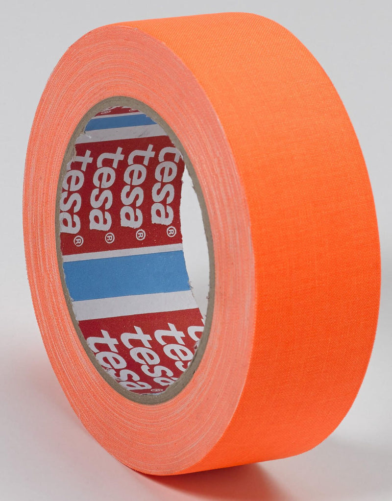 tesa Gewebebänder 19 mm x 25 m neonorange