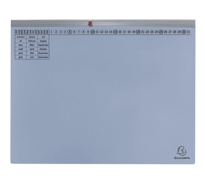 Exacompta Exaflex Premium Hängehefter Amtsheftung DIN A4 hellblau
