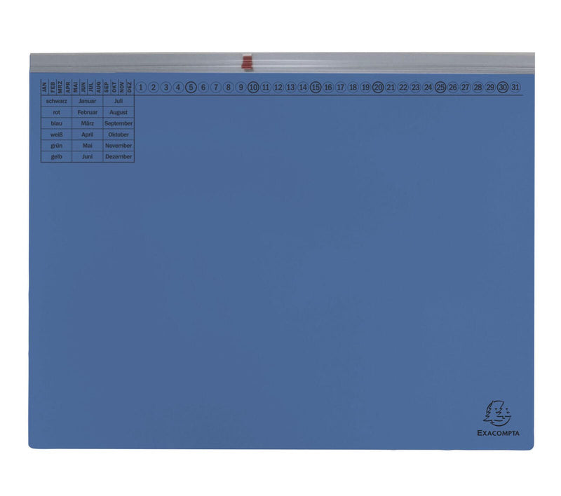 Exacompta Exaflex Premium Hängehefter Amtsheftung DIN A4 blau