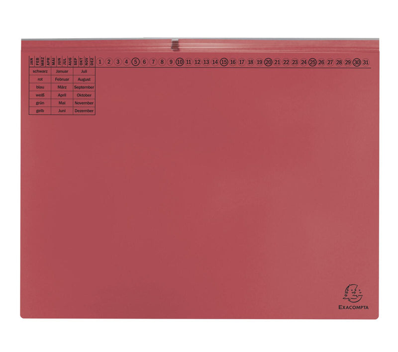 Exacompta Exaflex Premium Hängehefter Amtsheftung DIN A4 rot