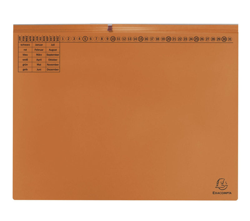 Exacompta Exaflex Premium Hängehefter Amtsheftung DIN A4 orange