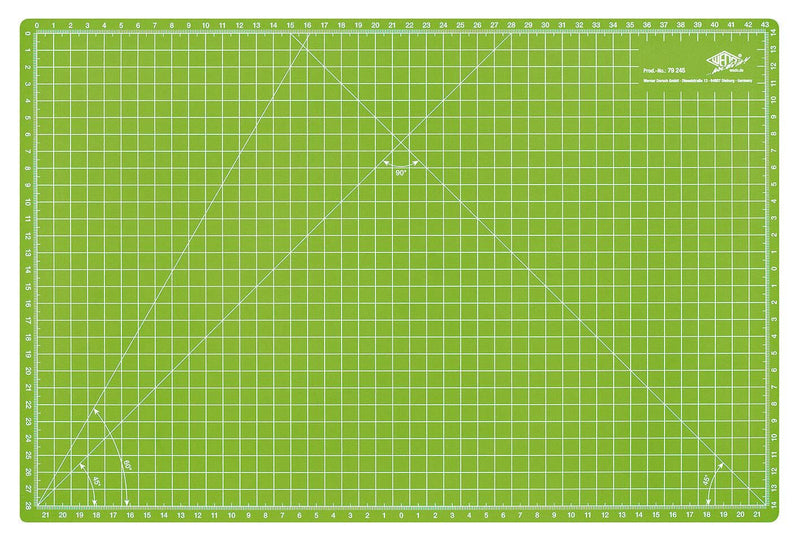 WEDO Schneidematte 45,0 x 30,0 cm apfelgrün