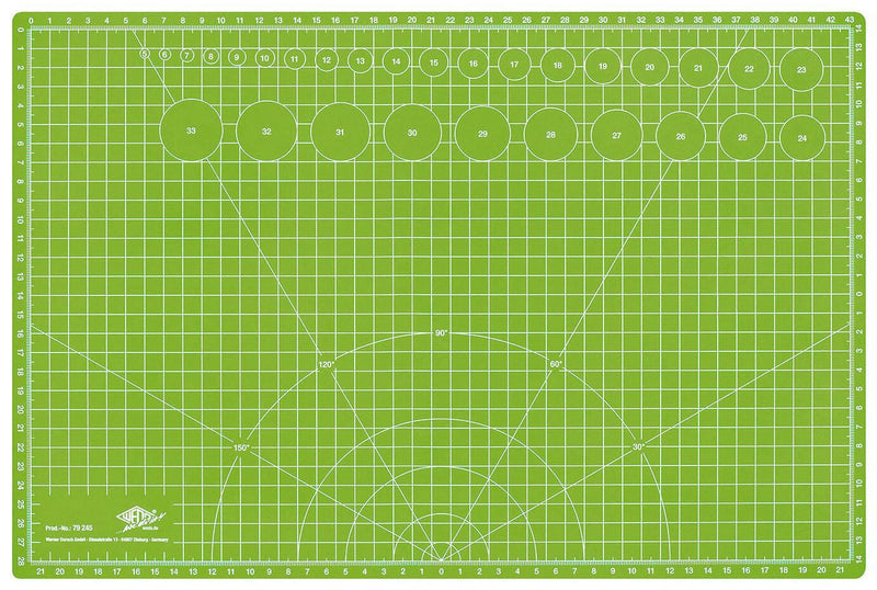 WEDO Schneidematte 45,0 x 30,0 cm apfelgrün