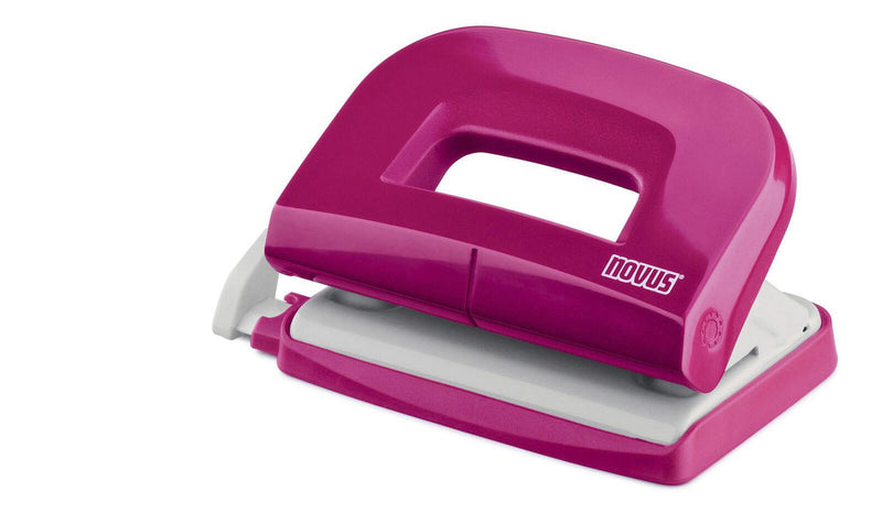 novus Locher und Heftgeräte Set pink