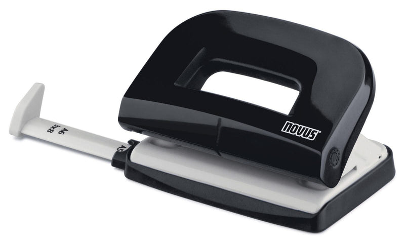 novus Locher und Heftgeräte Set schwarz