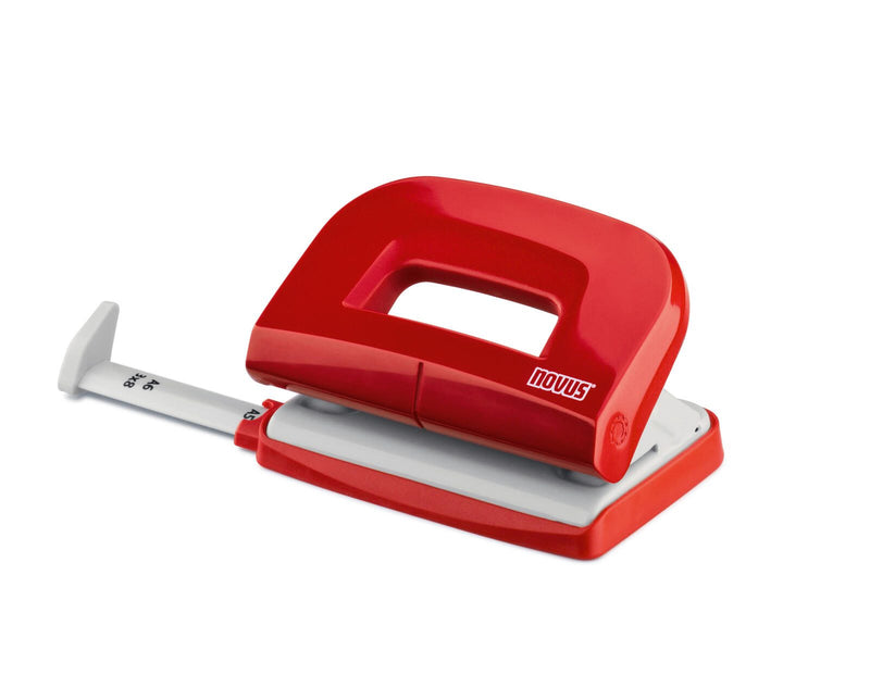 novus Locher und Heftgeräte Set rot