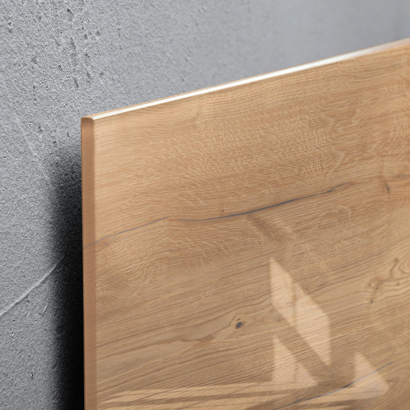 SIGEL Glas-Magnettafel 48,0 x 48,0 cm Natural Wood