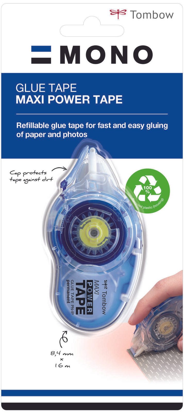 Tombow Kleberoller Maxi Power, permanent