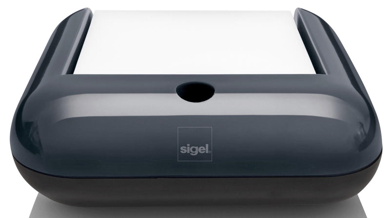 SIGEL Zettelbox dark grey inkl. 200 Notizzettel