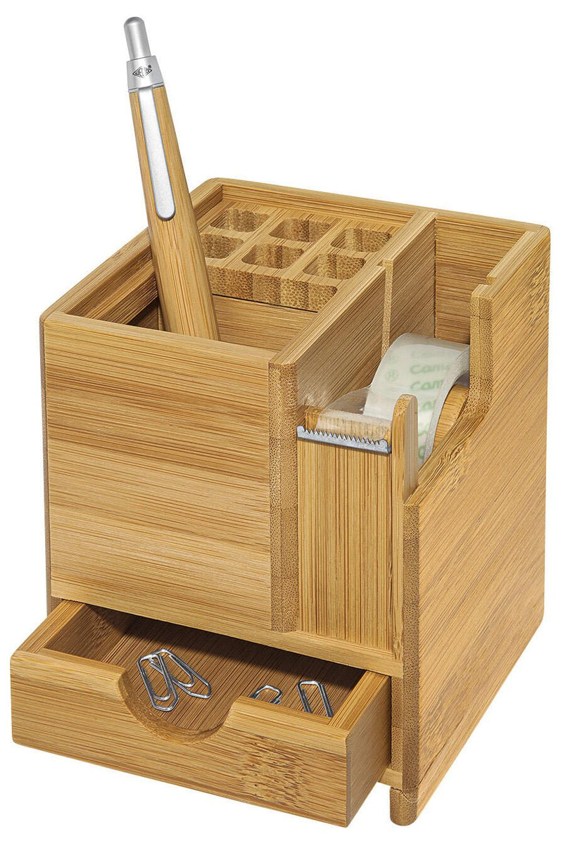 WEDO Schreibtisch-Organizer 10,3 x 10,3 x 11,7 cm braun