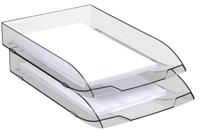 cep Briefablage DIN C4 schwarz-transparent