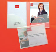 ELCO Angebotsmappen für DIN A4 weiß/transparent