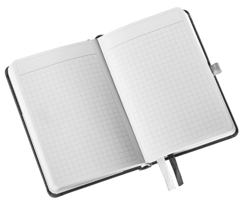 LEITZ Notizbuch DIN A6 kariert, 160 Seiten