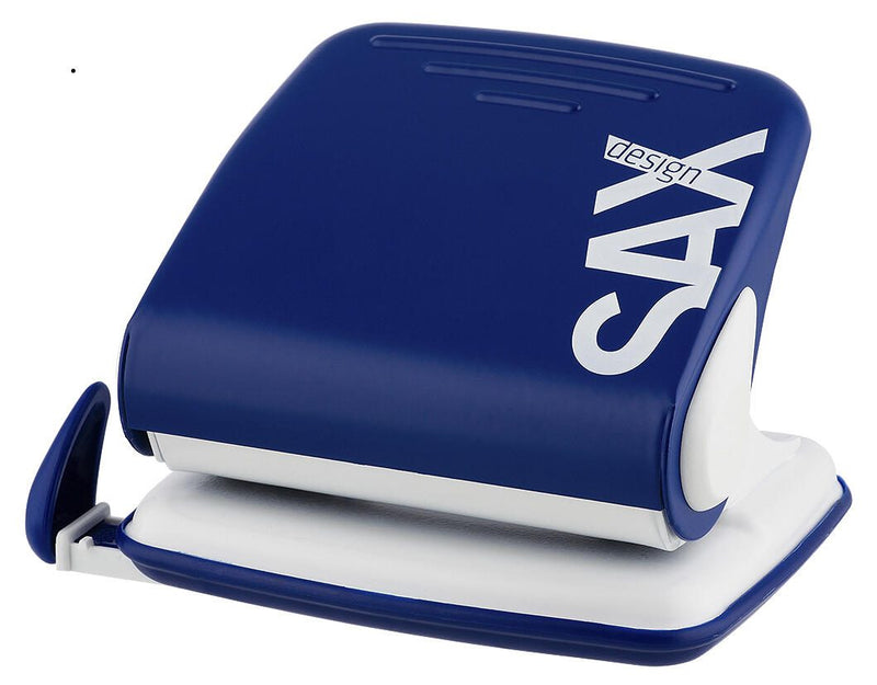 sax design Locher und Heftgeräte Set blau