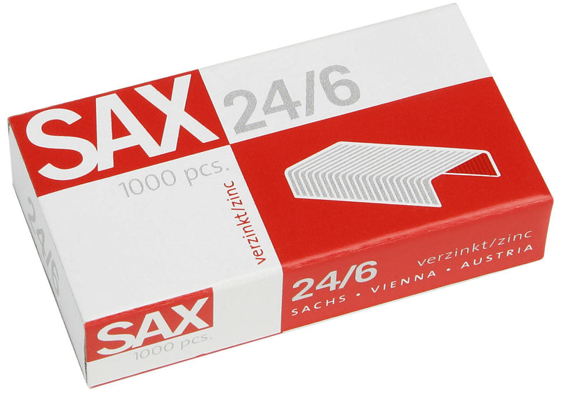 sax design Locher und Heftgeräte Set blau