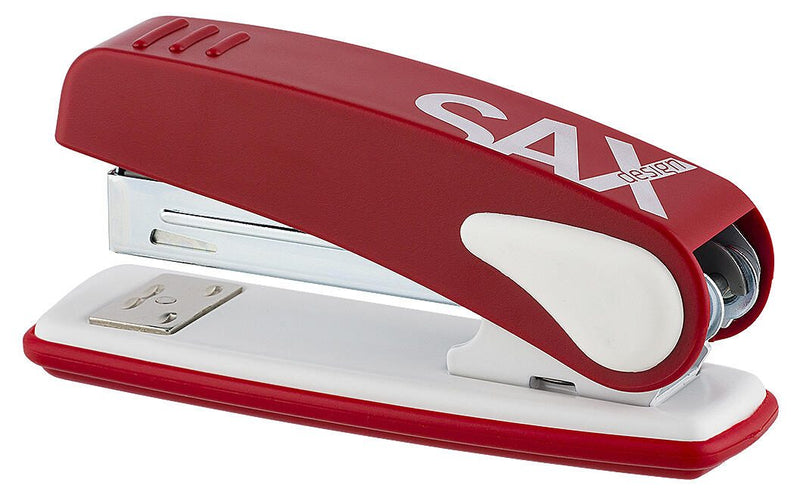 sax design Locher und Heftgeräte Set rot