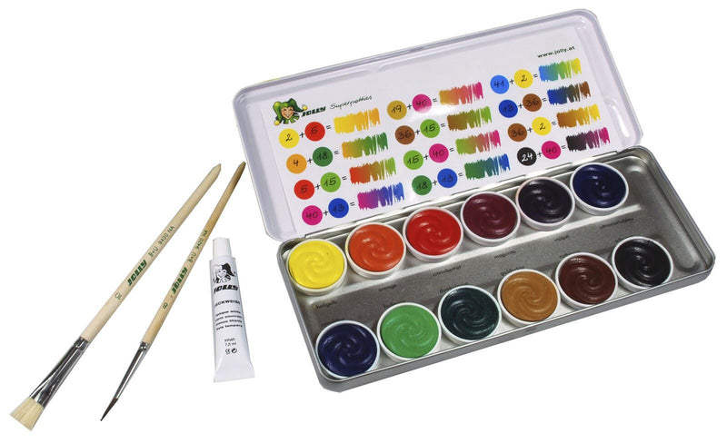 JOLLY Wasserfarbkasten 12 Farben