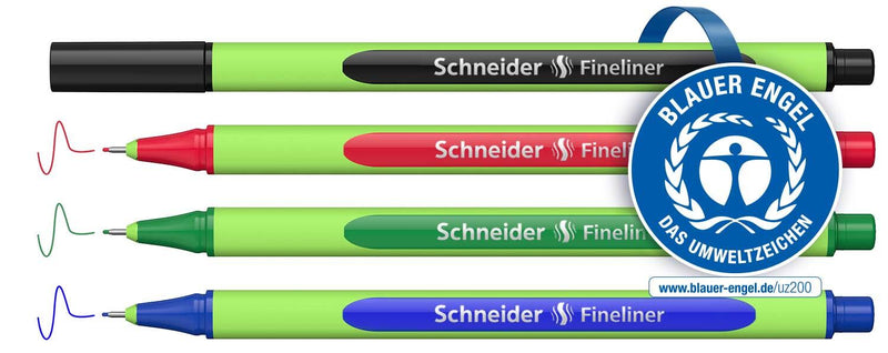 Schneider Fineliner 0.4 mm Mehrfarbig