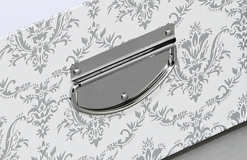 Zeller Aufbewahrungsbox vintage 19,2 l - 33,0 x 40,0 x 17,0 cm weiß, vintage