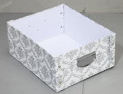 Zeller Aufbewahrungsbox vintage 19,2 l - 33,0 x 40,0 x 17,0 cm weiß, vintage