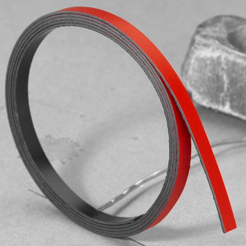 FRANKEN Magnetband 0,5 x 100,0 cm rot