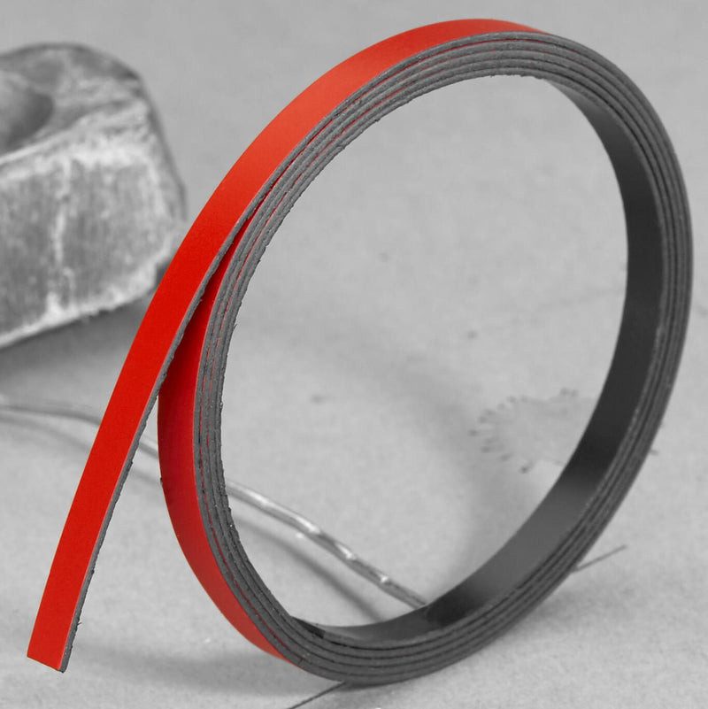 FRANKEN Magnetband 0,5 x 100,0 cm rot