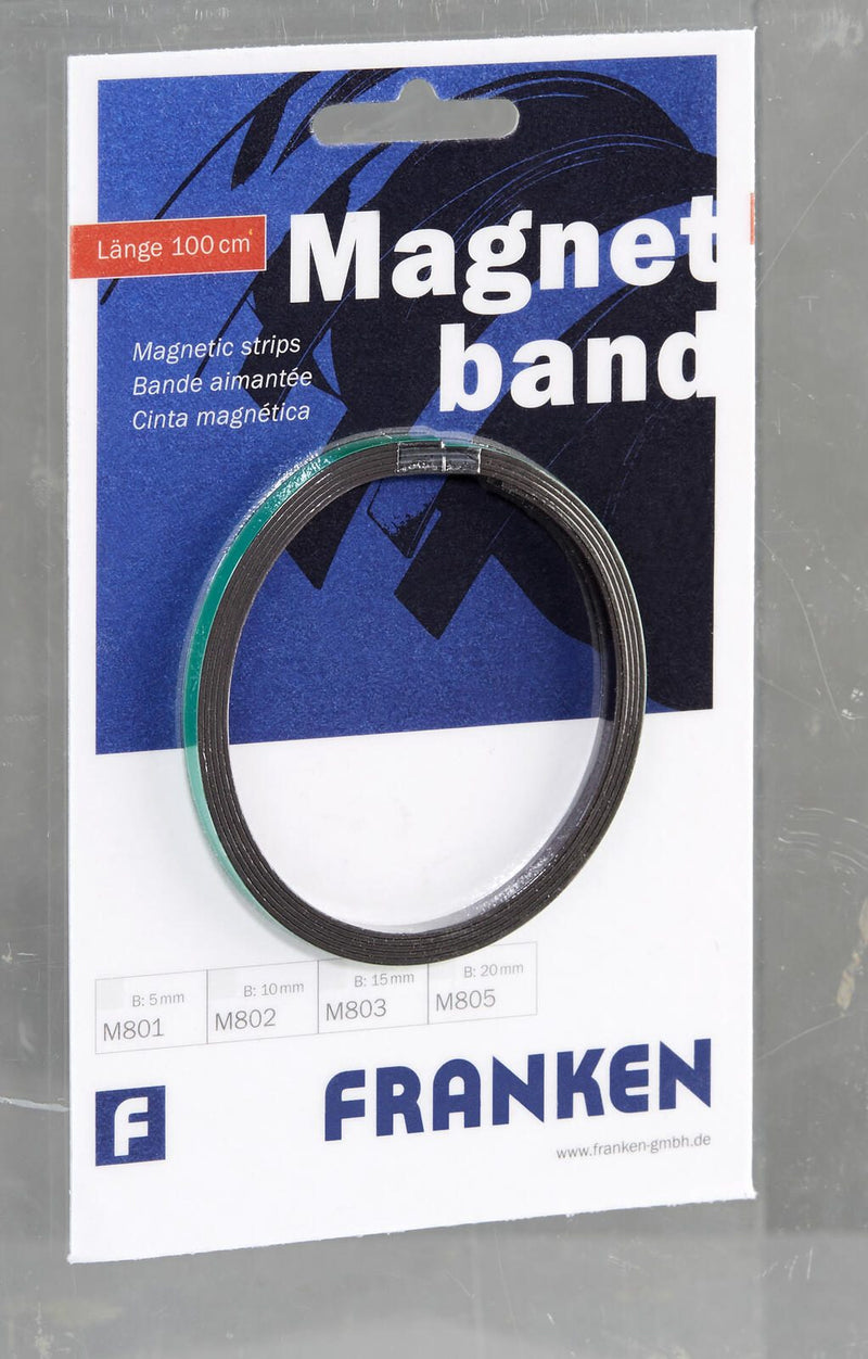 FRANKEN Magnetband 0,5 x 100,0 cm grün