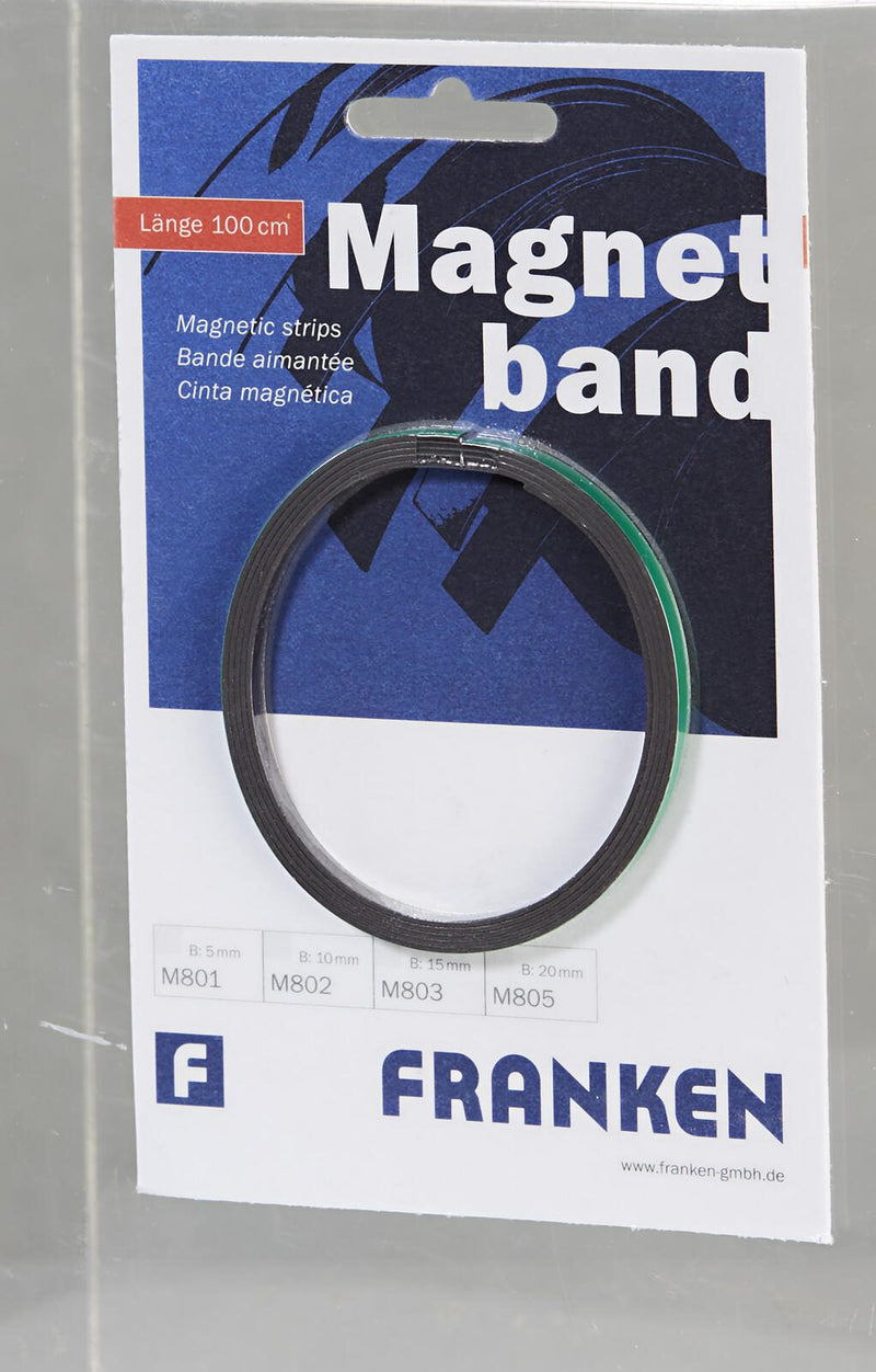 FRANKEN Magnetband 0,5 x 100,0 cm grün
