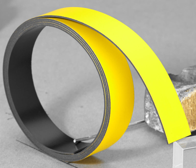 FRANKEN Magnetband 1,5 x 100,0 cm gelb