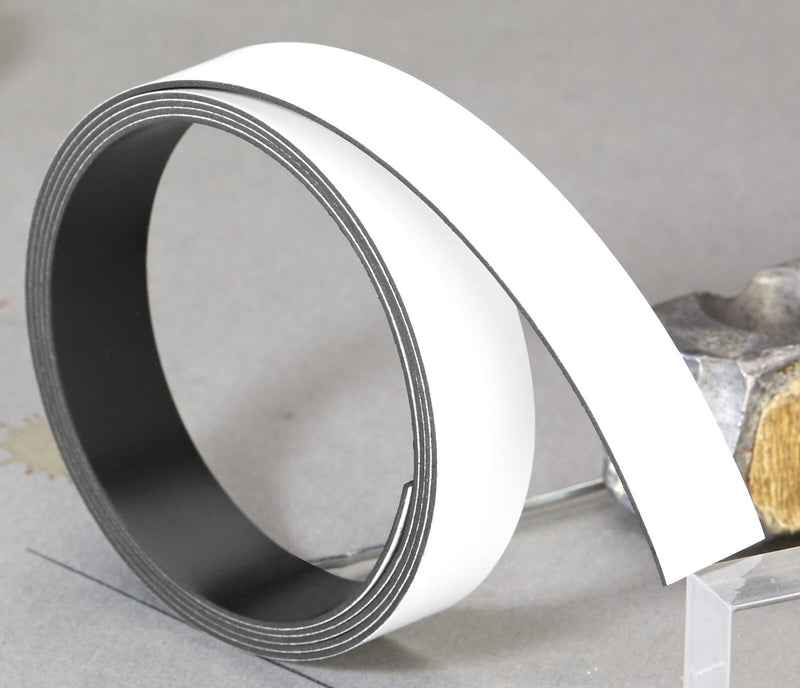FRANKEN Magnetband 1,5 x 100,0 cm weiß