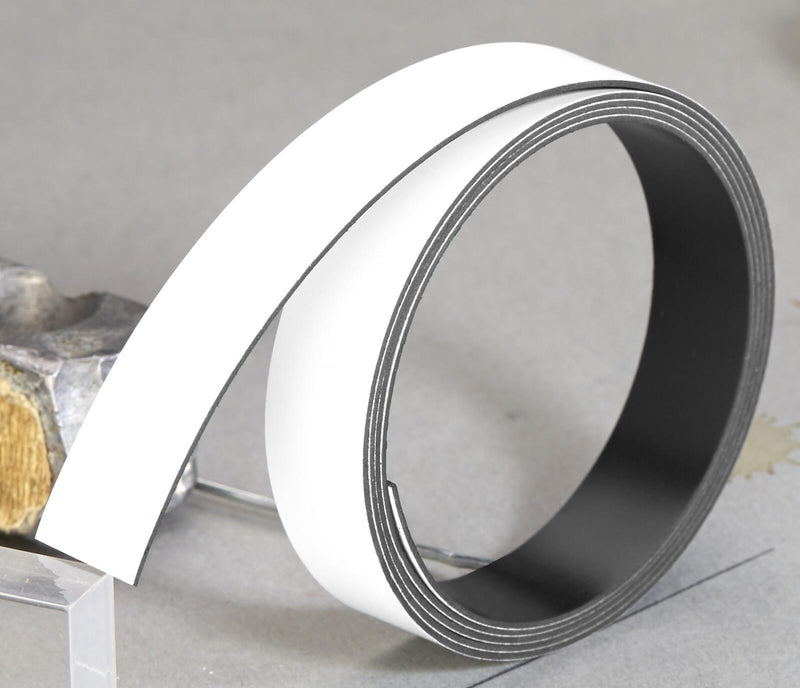 FRANKEN Magnetband 1,5 x 100,0 cm weiß