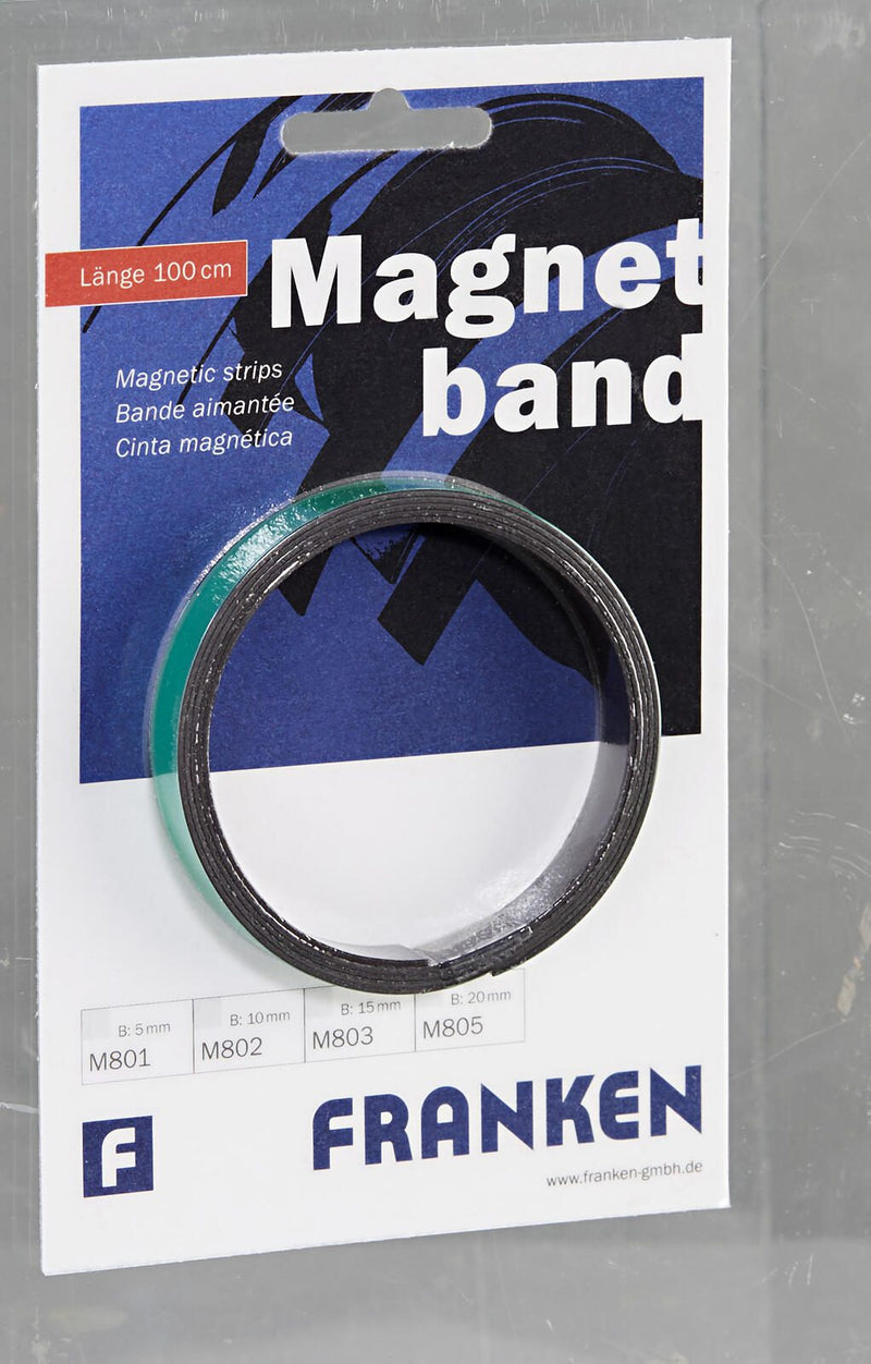 FRANKEN Magnetband 1,0 x 100,0 cm grün