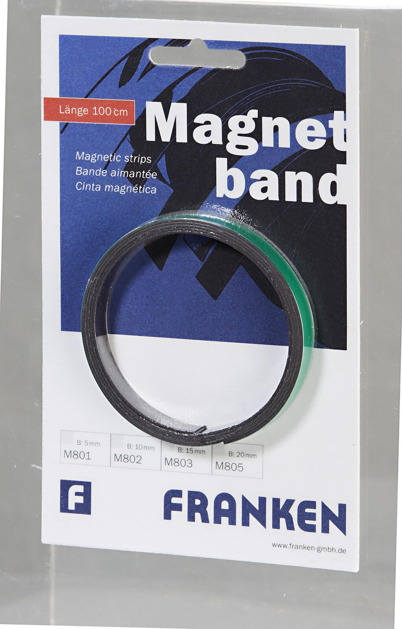 FRANKEN Magnetband 1,0 x 100,0 cm grün