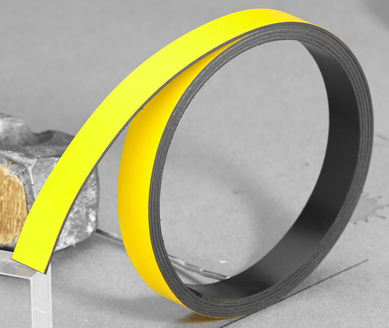 FRANKEN Magnetband 1,0 x 100,0 cm gelb