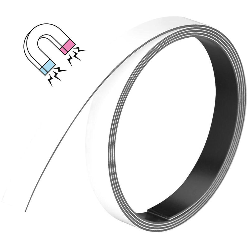FRANKEN Magnetband 1,0 x 100,0 cm weiß