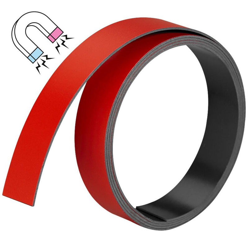 FRANKEN Magnetband 1,5 x 100,0 cm rot