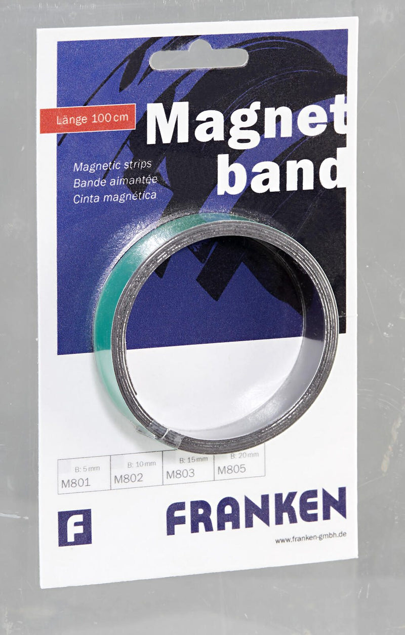 FRANKEN Magnetband 1,5 x 100,0 cm grün