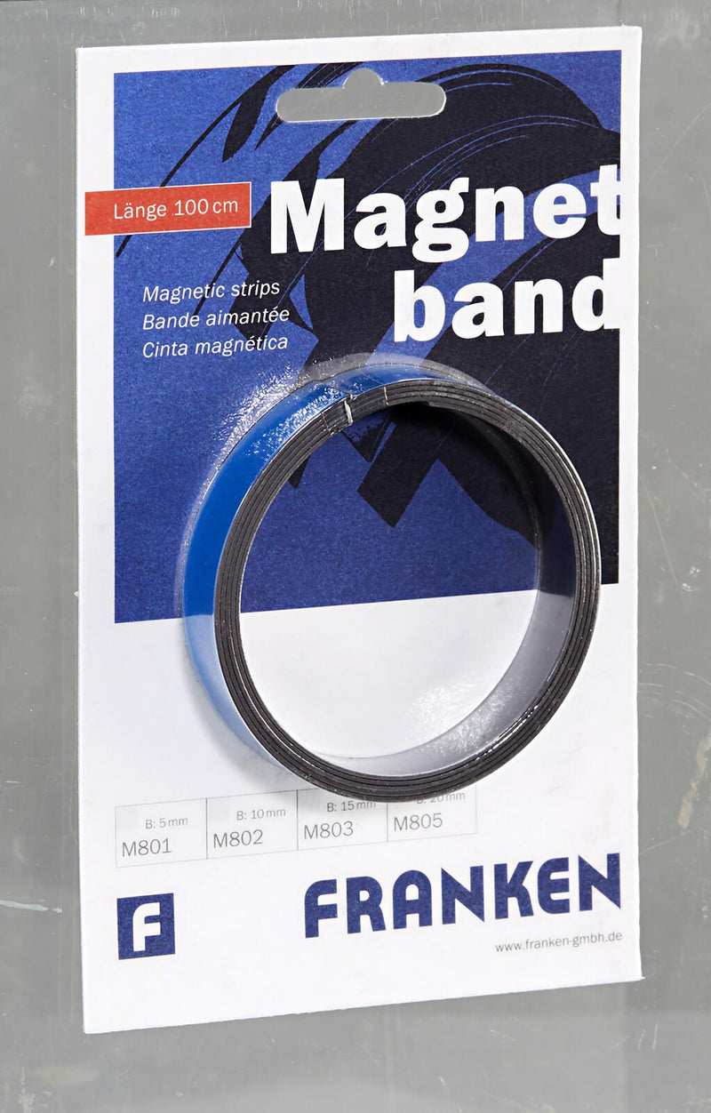 FRANKEN Magnetband 1,5 x 100,0 cm blau