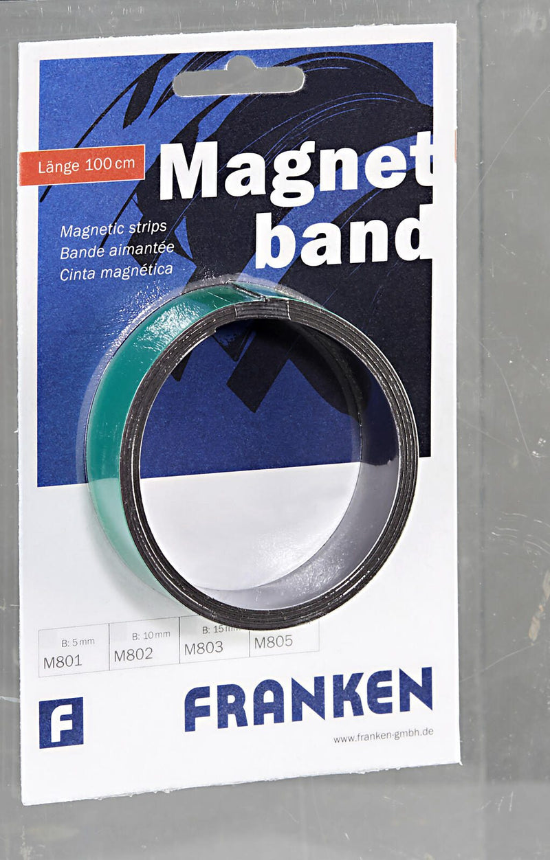 FRANKEN Magnetband 2,0 x 100,0 cm grün