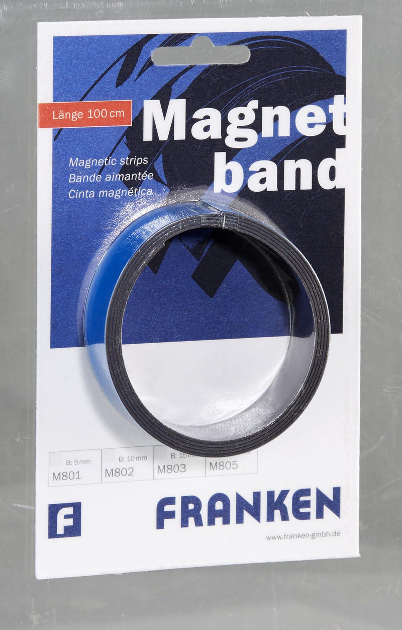 FRANKEN Magnetband 2,0 x 100,0 cm blau