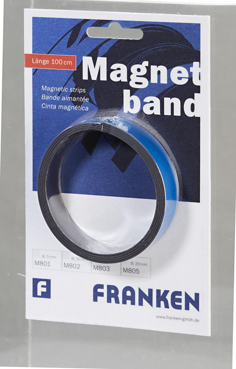 FRANKEN Magnetband 2,0 x 100,0 cm blau